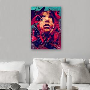 Gario Vászonkép Egy álmodozó no arca absztrakt - Cantu Méret: 40 x 60 cm