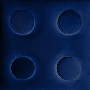 KERMA Cubes építőkocka textil falpanel 12,5x12,5 cm sötétkék- Piano 28