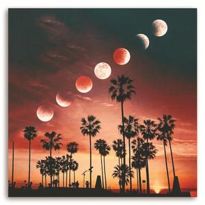 Gario Vászonkép A Hold fázisai Kaliforniában - Rokibul Hasan Méret: 30 x 30 cm