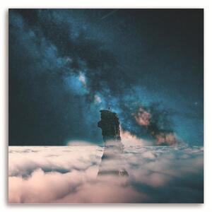 Gario Vászonkép Csúcs a felhők között - Rokibul Hasan Méret: 30 x 30 cm