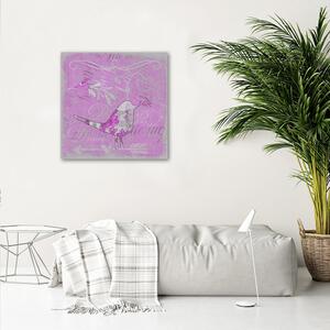 Gario Vászonkép Rózsaszín régi papír - Andrea Haase Méret: 30 x 30 cm