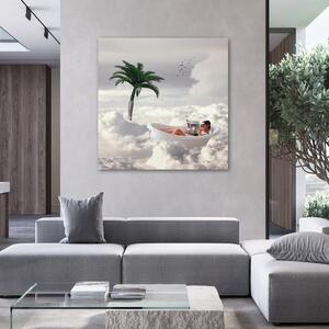 Gario Vászonkép Fürdés a felhőkben - Zehem Chong Méret: 30 x 30 cm