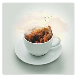 Gario Vászonkép Egy csésze tele erdővel - Zehem Chong Méret: 30 x 30 cm