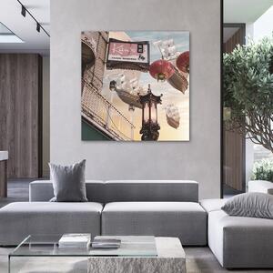 Gario Vászonkép Hajók az égen - Zehem Chong Méret: 30 x 30 cm
