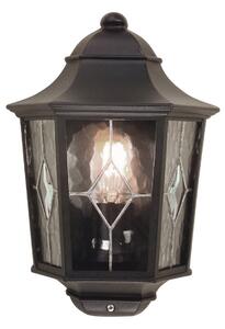 Kültéri Lámpa Elstead, Norfolk, dimmable, Fekete, Fém, Antik
