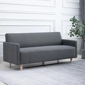 BeComfort 3 személyes kényelmes skandináv stílusú szövet szürke kanapé 170x61x71cm FUR-1657-2