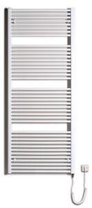 Birossi törölközőszárító radiátor - íves - fehér - 450x1850 mm