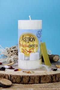 Astron Kívánsággyertya - Henger 15 cm - fehér (WH1)