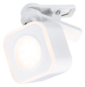 Asztali lámpa Paulmann, Varia, dimmable, Fehér, Hálószoba, Műanyag, Modern