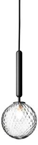 Függőlámpa Nuura Aps, Miira 1, dimmable, Átlátszó, Nappali, Üveg, Dizájn