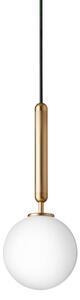 Függőlámpa Nuura Aps, Miira 1, dimmable, Arany / Sárgaréz, Nappali, Üveg, Dizájn
