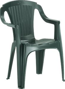 Verona alacsony támlás szék zöld