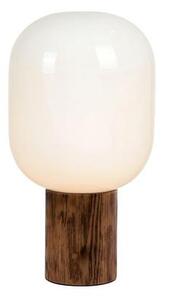 Markslöjd SKENE Table 1L White/Burned Wood - MS-108663
