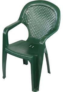 Chicago magas támlás szék zöld