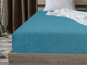 Froté gumis lepedő EXCLUSIVE sötét türkiz 90 x 200 cm
