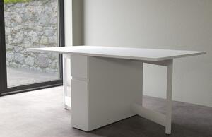 Fehér összecsukható étkezőasztal Woodman Kungla 170x90 cm