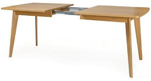 Tölgy összecsukható étkezőasztal Woodman Kensal 160/200 x 90 cm