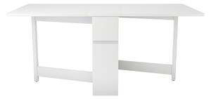 Fehér összecsukható étkezőasztal Woodman Kungla 170x90 cm