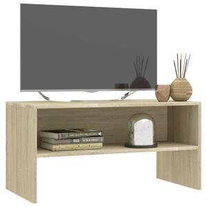 Sonoma tölgy színű forgácslap tv-szekrény 80 x 40 x 40 cm