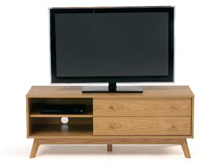 Tölgy TV asztal Woodman Kensal 130 x 45 cm