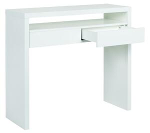 Fehér íróasztal Woodman Konzol III. 100x36 cm
