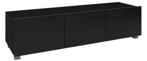 TV asztal/szekrény Brenali 150 BR04 (fekete + fényes fekete). 1053840