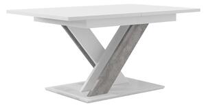 Étkezőasztal Lumenza (fehér + beton). 1054139