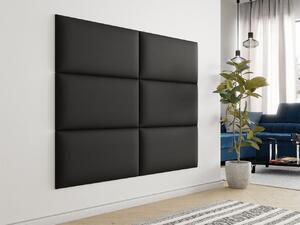 Kárpitozott fali panel Pazara 84x42 (öko-bőr soft 11 (fekete). 1054168
