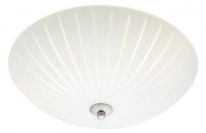 Markslöjd CUT Plafond 2L 35cm White/Steel - MS-107758