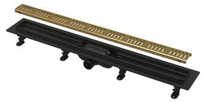 Zuhanytálca Alca 75 cm arany APZ10BLACK-750BRAS