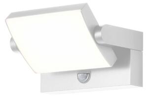CMD LED fali lámpa 9111, érzékelő, fehér, 21 cm, CCT, IP54, Fehér / opál, Alumínium, Modern