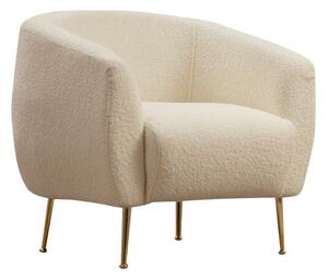 Eses Cream Bouclette fotel