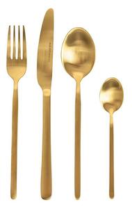 KARE Gloria Matt Gold Rozsdamentes Acél Evőeszközkészlet