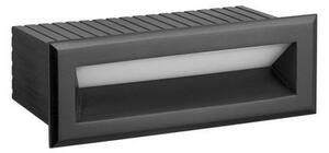 VIOKEF Recessed Wall Lamp Dark Grey Flik - VIO-4308701