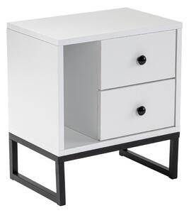 Éjjeliszekrény Glimmer White