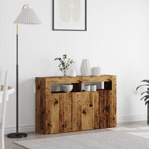 VidaXL Tálaló Régi fa Mérnöki fa 116 x 30 x 75 cm Tálaló