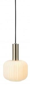 Markslöjd SOBER Pendant Small 1L Steel/White - MS-108122