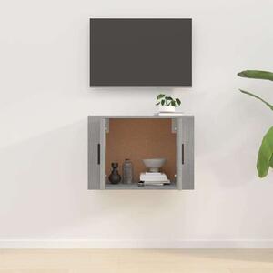 Szürke sonoma színű fali tv-szekrény 57 x 34,5 x 40 cm