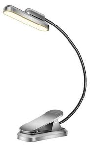 Wireless lamp Rotatable Glocusent GLCSNTA2401 Book Light, USB-C 1000mAh Grey