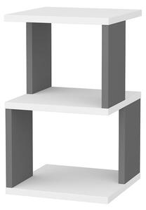 Carter White Anthracite éjjeliszekrény