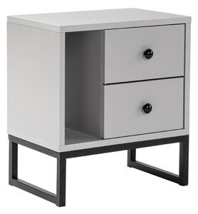 Éjjeliszekrény Glimmer Grey