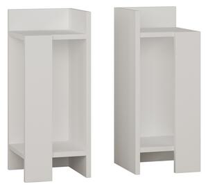 Éjjeliszekrény Elos White, 2 db