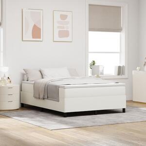 Boxspring Ágy Krém 140x200 cm Corduroy Szövet