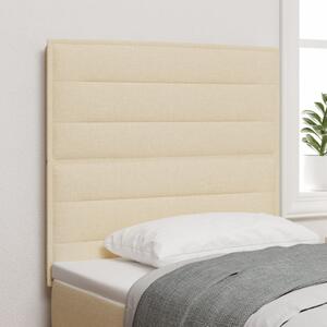 Fejtámla Vonalszerű Dizájn Krém 90 cm Szövet
