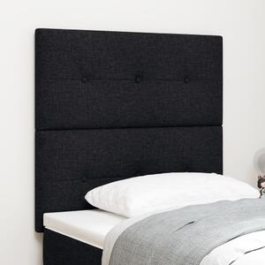 Fejtámla Gombos Puffadás Fekete 80 cm Szövet
