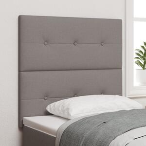 Fejtámla Gombával Tűzött Taupe 80 cm Szövet