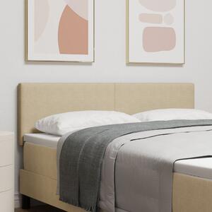 Fejvég Egyszerű Design Világosszürke 160 cm Corduroy Anyag