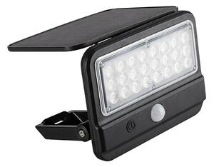 Rabalux Rabalux 77040 - LED Napelemes fali lámpa FLAXTON LED/7W/3,7V IP54 fekete RL77040