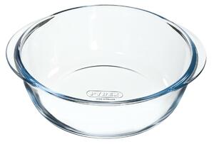 Pyrex üveg sütőedény kerek 2,3 l, 26 x 23 x 8 cm