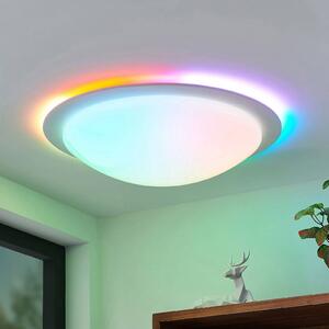 Lindby Aurela CCT RGB LED mennyezeti lámpa Ø58,5cm